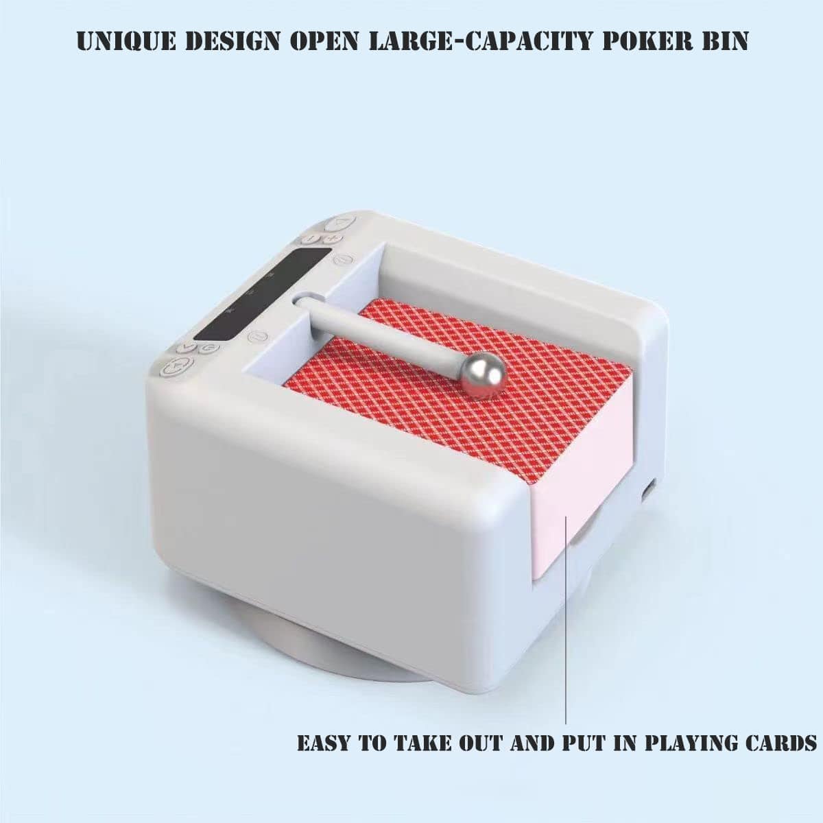 Smart Card Dealer 360° Rotating Universal Automatic Card Dealing Machine - Smart Shop (Online Store for wise shoppers) 