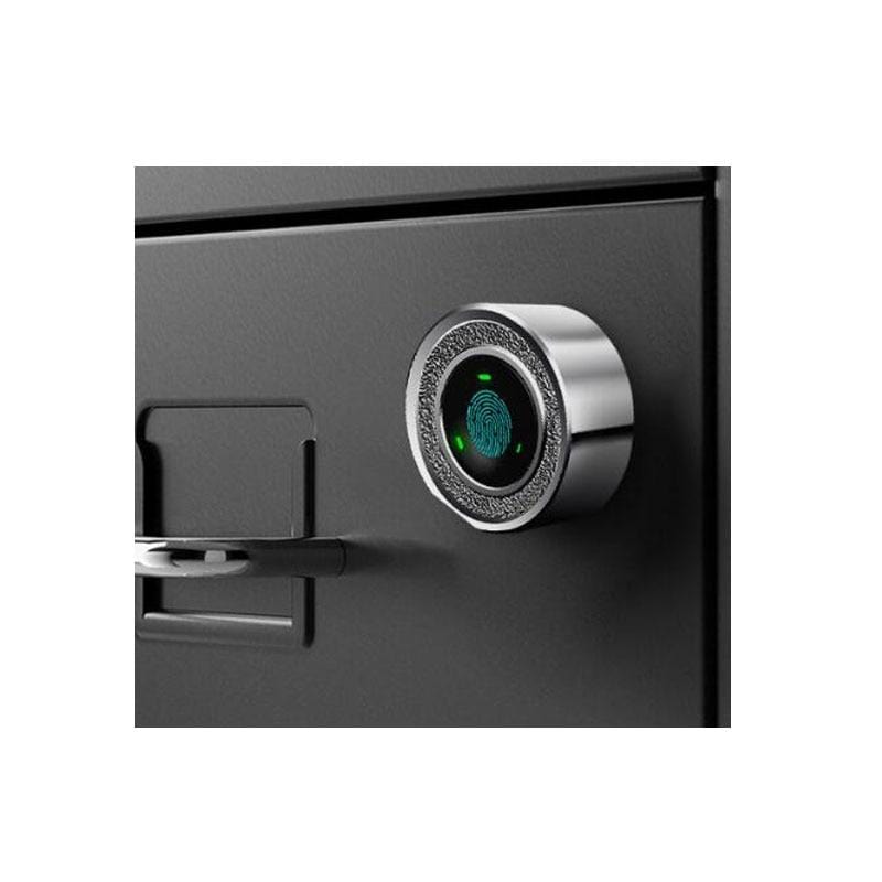 SearchFindOrder For 30mm Hole Cam Lock Smart Biometric Fingerprint Drawer Filing Cabinet Lock