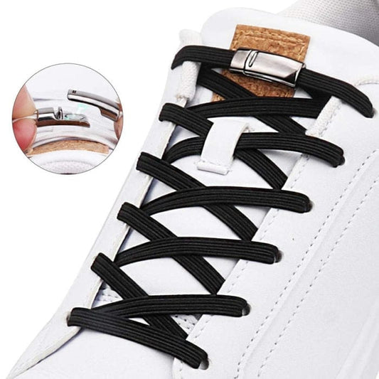 SearchFindOrder White / China / 100cm Smart Magnetic No-Tie Shoelaces