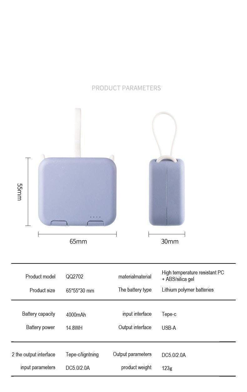 Smart Mini Foldable Battery Power Bank and Mobile Phone Stand - Smart Shop (Online Store for wise shoppers) 