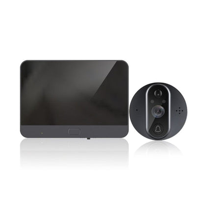 Smart Wi-Fi Intercom Doorbell and Door Peephole Digital Camera with a 4.3 Inch 1080p LCD HD Viewer - Smart Shop (Online Store for wise shoppers) 