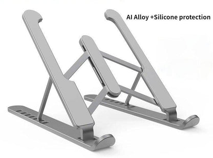 Portable Foldable Non-Slip Aluminum Laptop Stand - Smart Shop (Online Store for wise shoppers) 