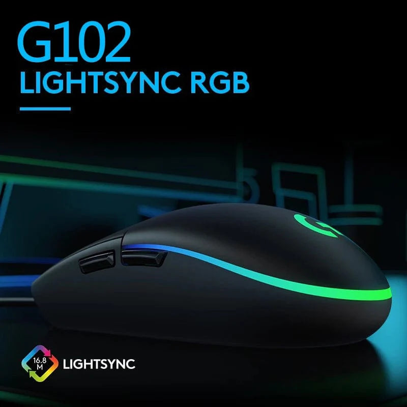 SearchFindOrder Blue Spectrum Gaming Mouse 8000 DPI