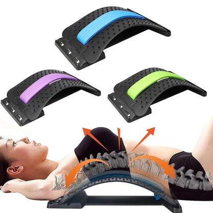 SearchFindOrder Back Blue Spine Relief Board and Lumbar Alignment Back Stretcher