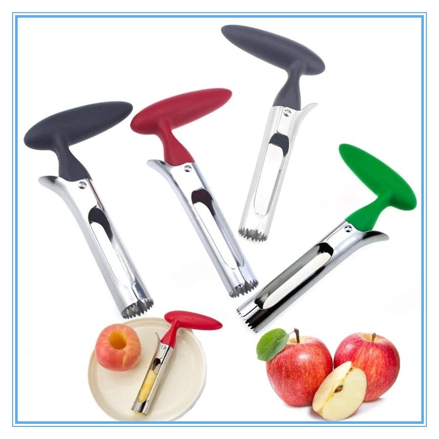 SearchFindOrder Red Stainless Steel Apple Core Remover