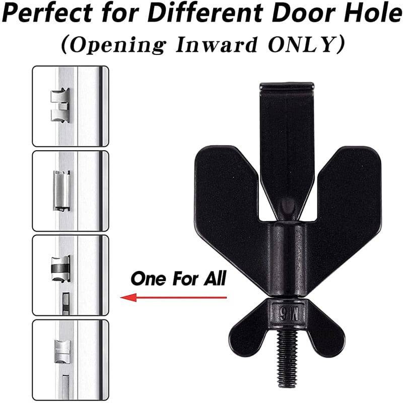 Stainless Steel Butterfly Portable Travel Door Stopper Lock - Smart Shop (Online Store for wise shoppers) 