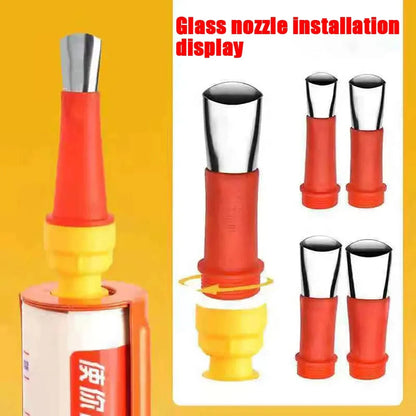 SearchFindOrder 27PCS Stainless Steel Caulk Nozzle Applicator