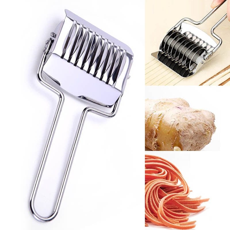 Stainless-Steel Dough Cutter Noodle Pasta Maker