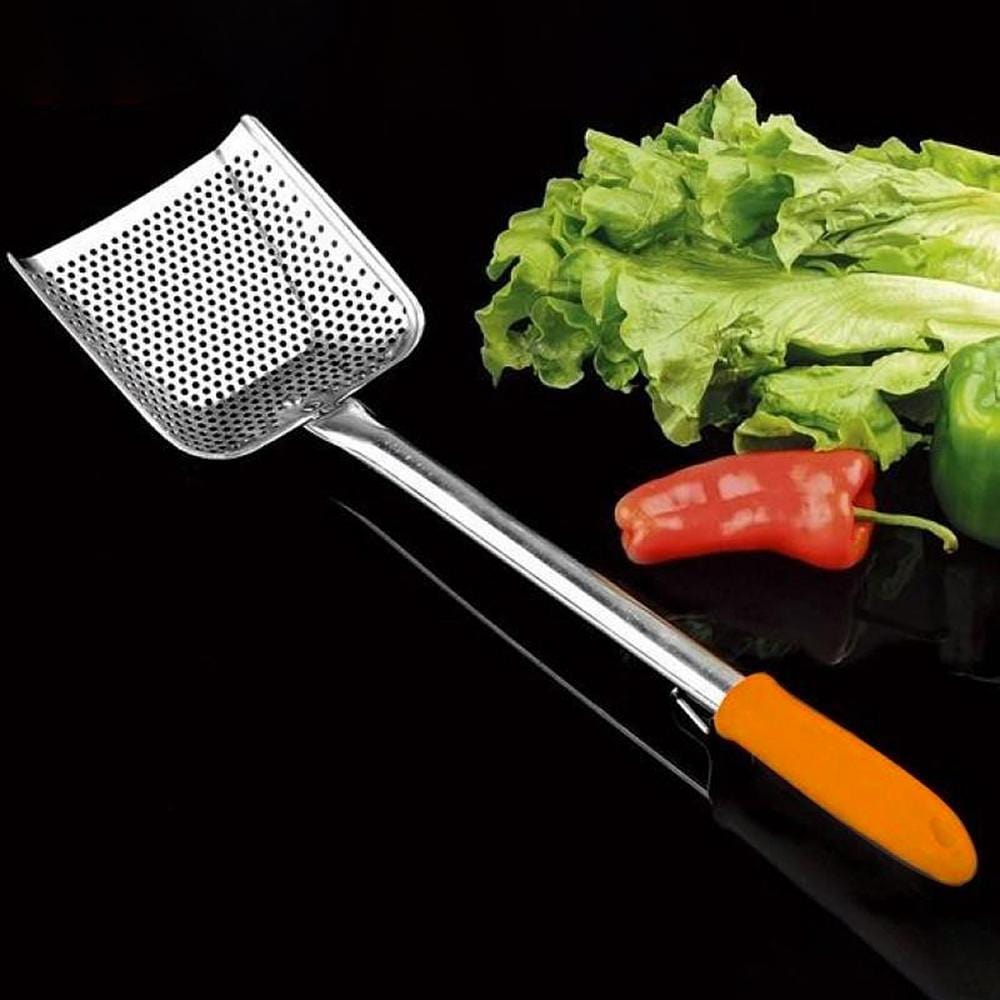 SearchFindOrder Stainless Steel Fryer Strainer Spatula