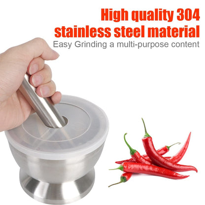 Stainless Steel Mortar and Pestle