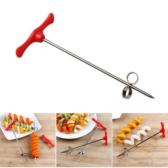 Stainless Steel Magic Spiral Fruit and Vegetable Carver