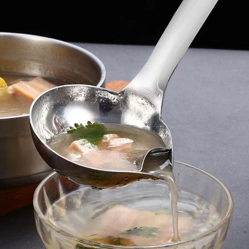 Stainless-Steel Oil Separator Ladle Spoon