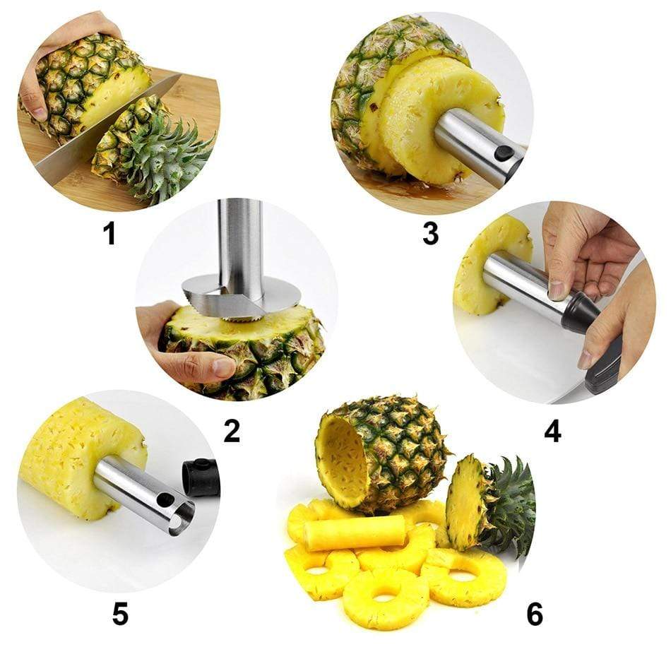 Stainless Steel Pineapple Corer Peeler - Smart Shop (Online Store for wise shoppers) 