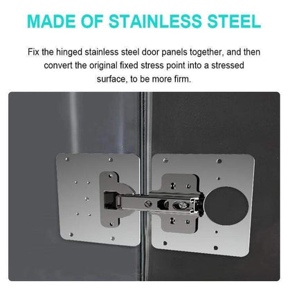 Stainless Steel Plate Hinge Repair Kit (4 Piece Set) - Smart Shop (Online Store for wise shoppers) 