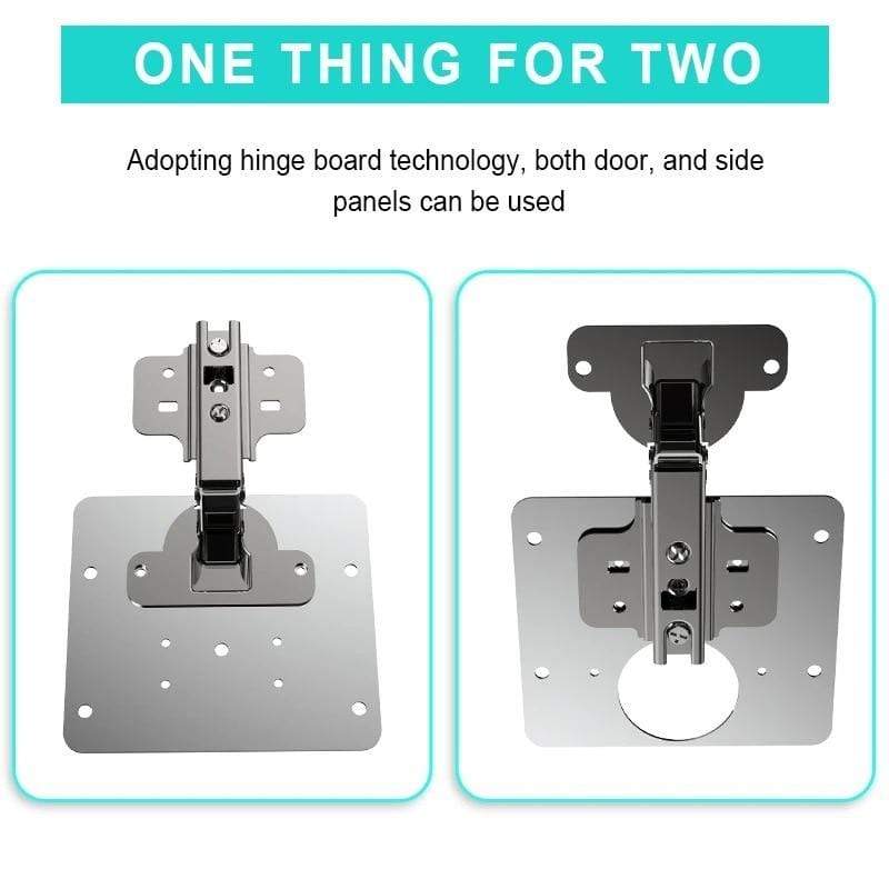 Stainless Steel Plate Hinge Repair Kit (4 Piece Set) - Smart Shop (Online Store for wise shoppers) 