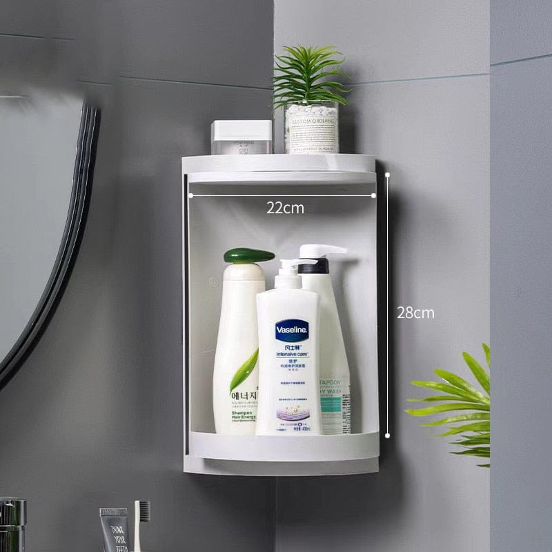 SwivelMax 360° Corner Storage Shelf