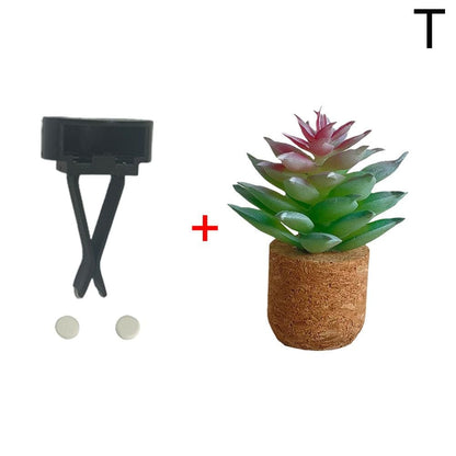 SearchFindOrder I 3D Artificial Plants Shape Innovative Car Fragrance Sculpt