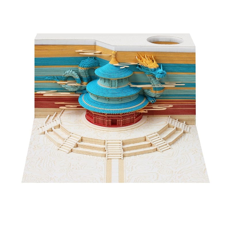 SearchFindOrder Kiyomizu Temple / China 3D Memo Block Calendar