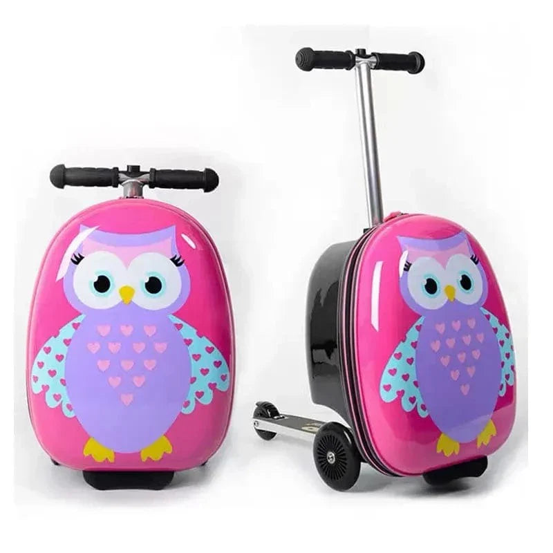 SearchFindOrder 01 / 18" / CHINA The Ultimate Rolling Suitcase and Scooter Combo for Kids