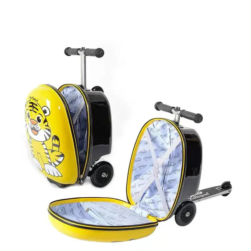 SearchFindOrder 05 / 18" / CHINA The Ultimate Rolling Suitcase and Scooter Combo for Kids