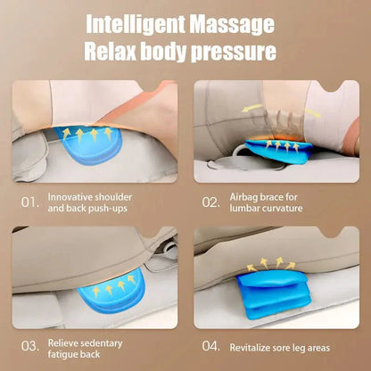 SearchFindOrder Basic / CHINA / UK Therapeutic Comfort Multi-Feature Full-Body Massage Mat