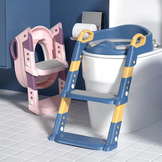 SearchFindOrder Pink and PVC mat Tiny Steps Toddler Toilet Trainer