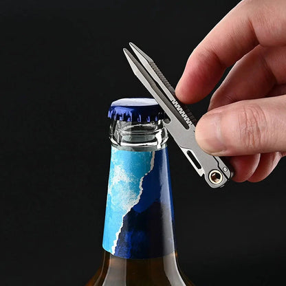 Titanium Tweezer Knife Multifunctional Tool for All-Day Use