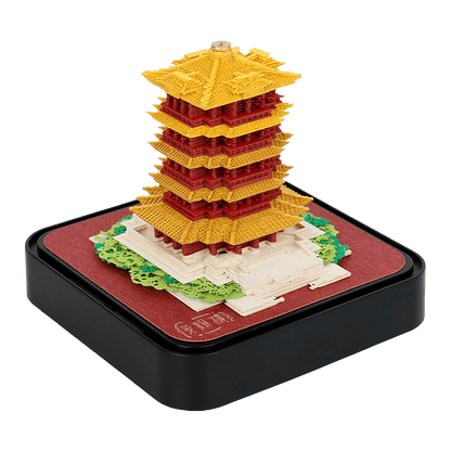 SearchFindOrder Temple / China 3D Memo Block Calendar