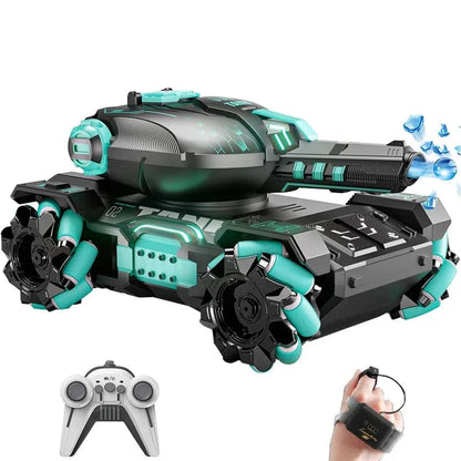 SearchFindOrder NEW Cyan-Dual RC Toy Tank with Gesture and Remote Control