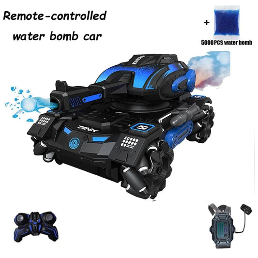 SearchFindOrder NEW Cyan-Single RC Toy Tank with Gesture and Remote Control