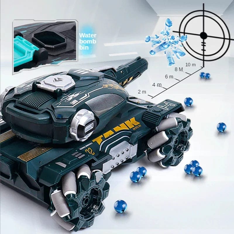 SearchFindOrder NEW BLUE-Dual RC Toy Tank with Gesture and Remote Control