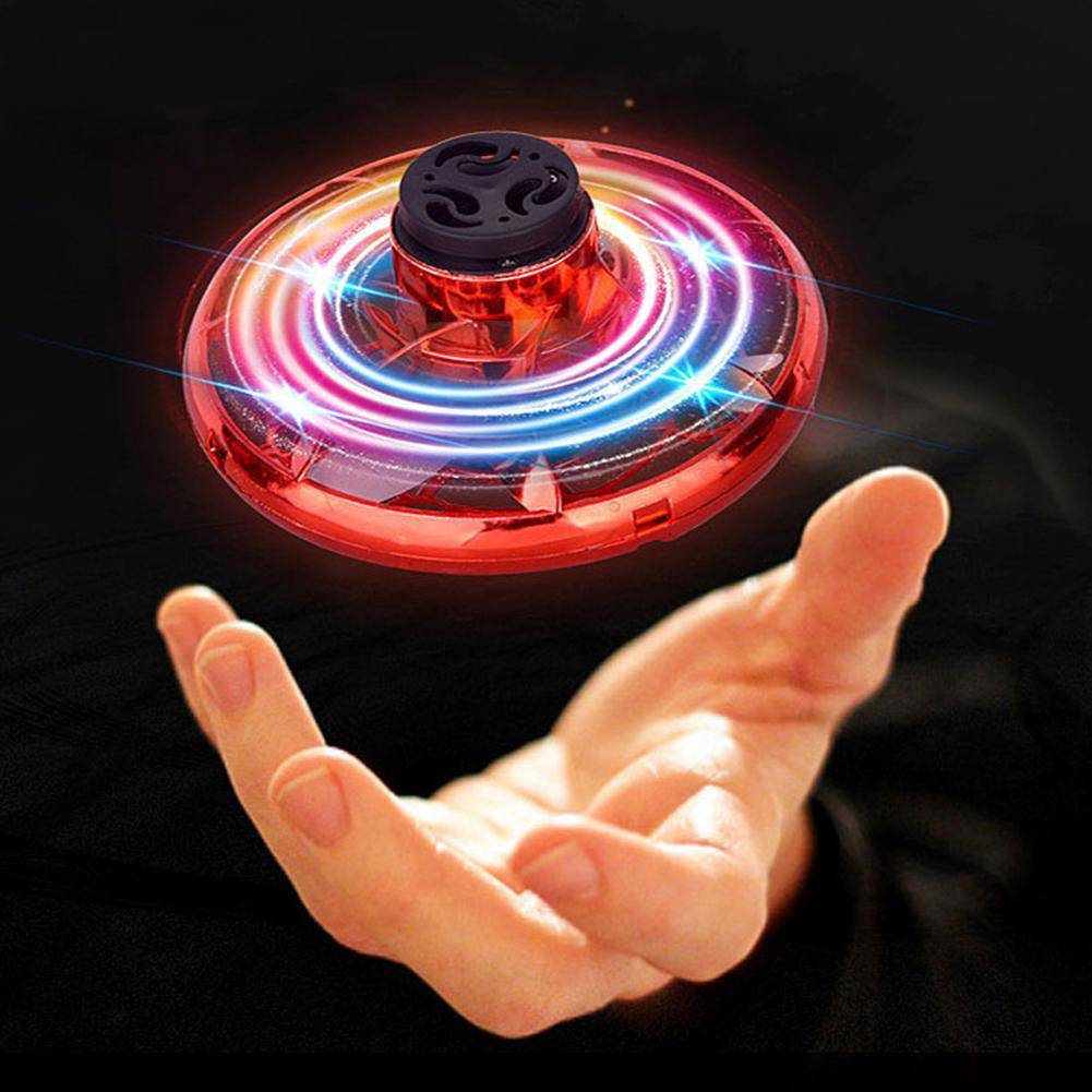 SearchFindOrder Toys Black UFO Fidget Spinner Aircraft