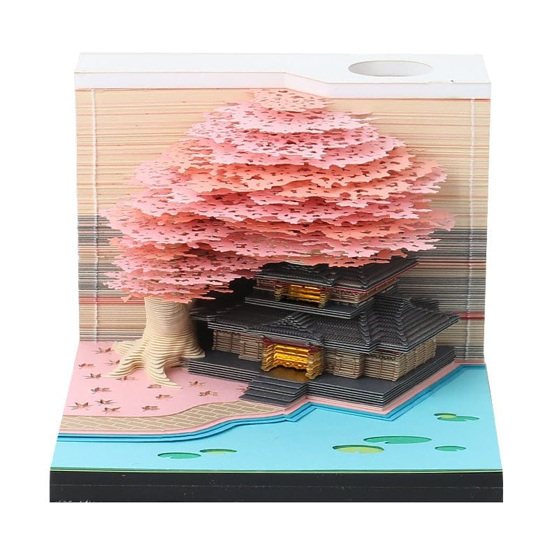 SearchFindOrder mushroom calendar2 / China 3D Memo Block Calendar