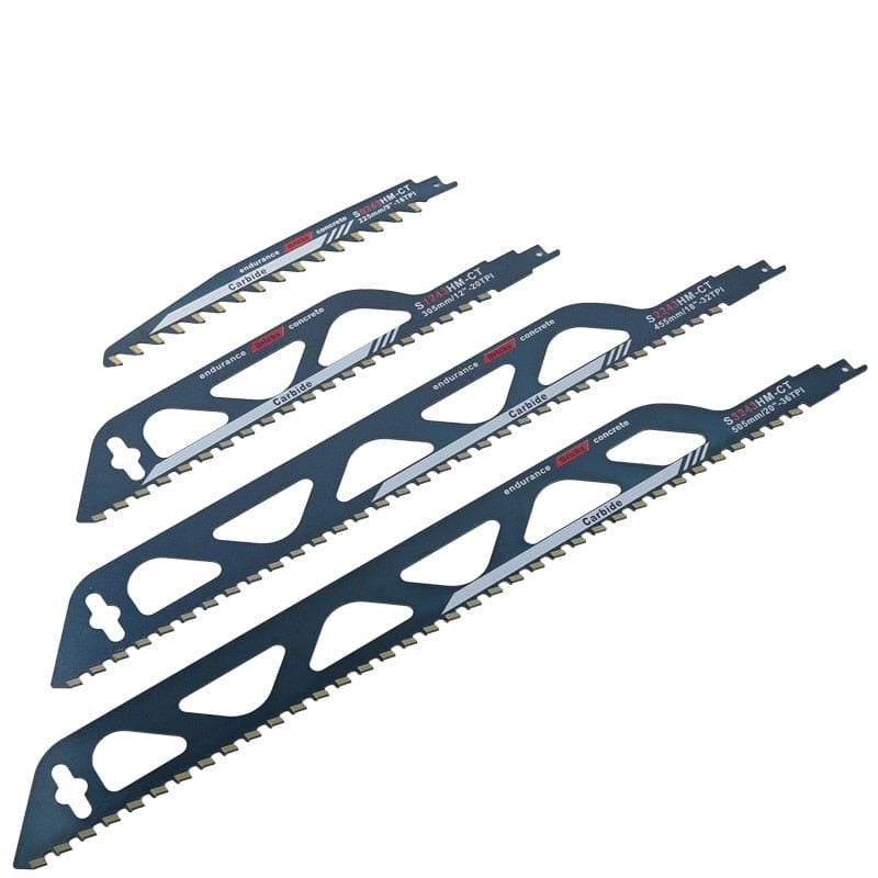 SearchFindOrder 225mm Tungsten Carbide Alloy Reciprocating Saw Blade for Bricks and Concrete