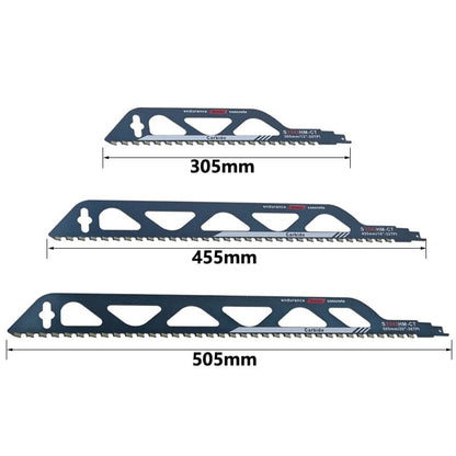 Tungsten Carbide Alloy Reciprocating Saw Blade for Bricks and Concrete