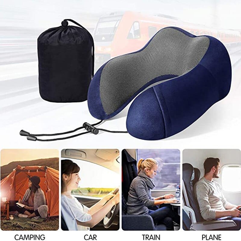 Memory Foam Travel Pillow