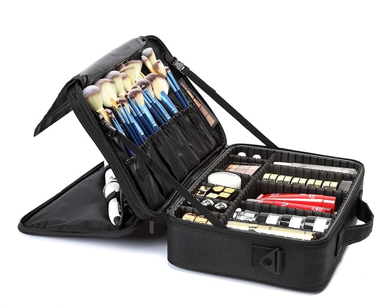 Ultimate Glam Travel Companion: Deluxe Cosmetic Voyage Organizer