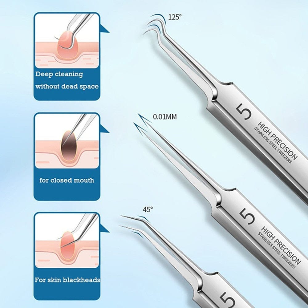 Ultra-fine No.5 Blackhead Removal Tweezers