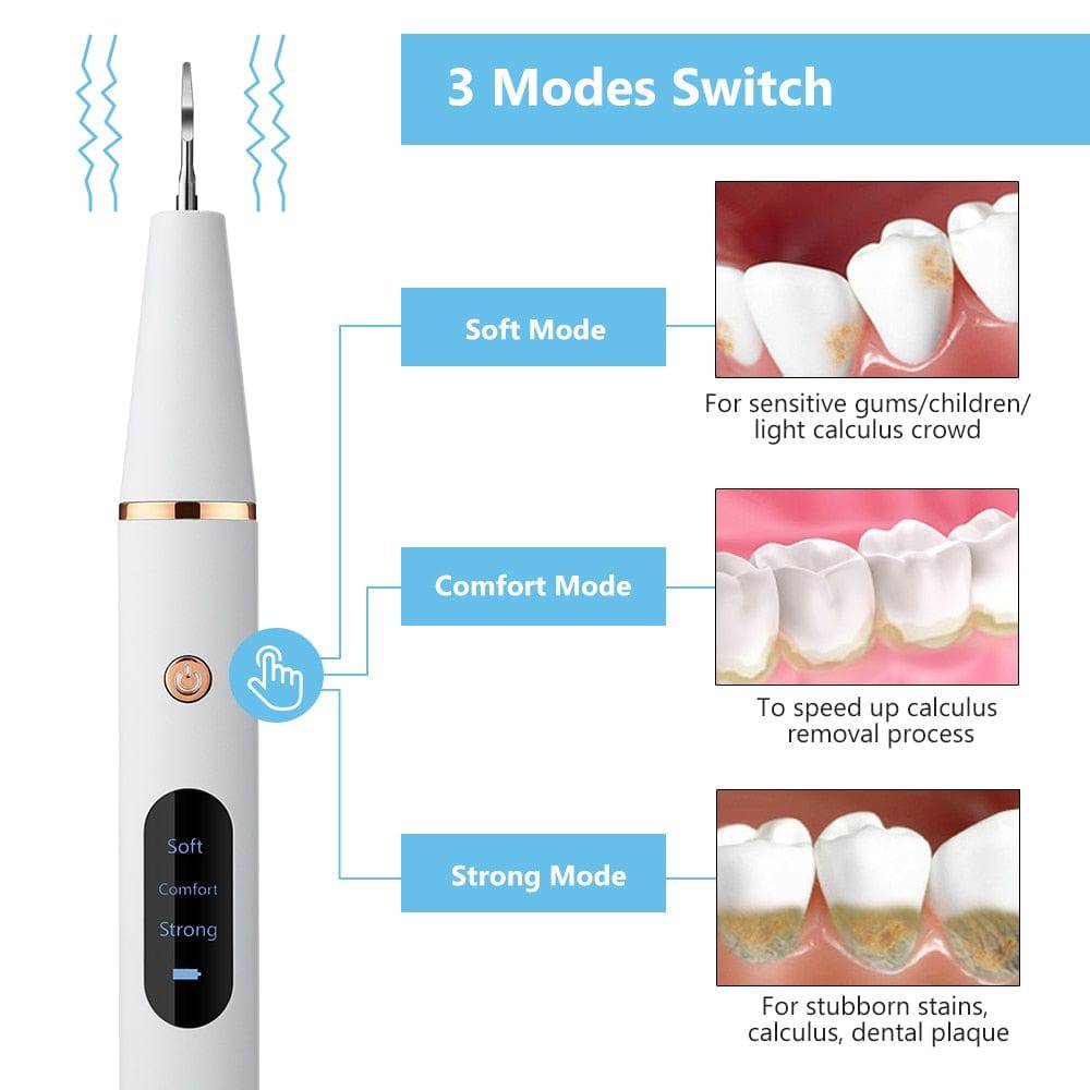 Ultrasonic Dental Scaler Teeth Whitening Wand, Teeth Cleaning Kit - Smart Shop (Online Store for wise shoppers) 