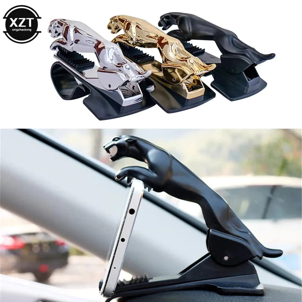 360° Rotating Car Dashboard Leopard Design Phone Holder