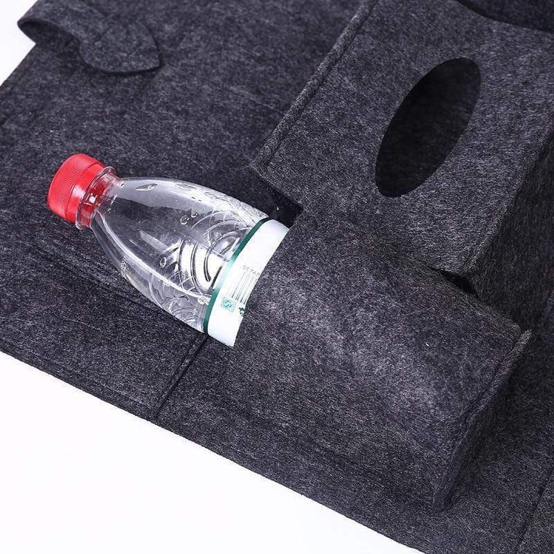 Universal Car Back Seat Storage Organizer with Elastic Felt Storage Bag 6 Pockets Organizer - Smart Shop (Online Store for wise shoppers) )