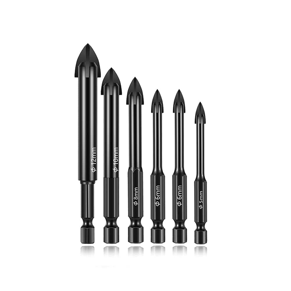 Tungsten Carbide Hex Shank Drill Bits Set