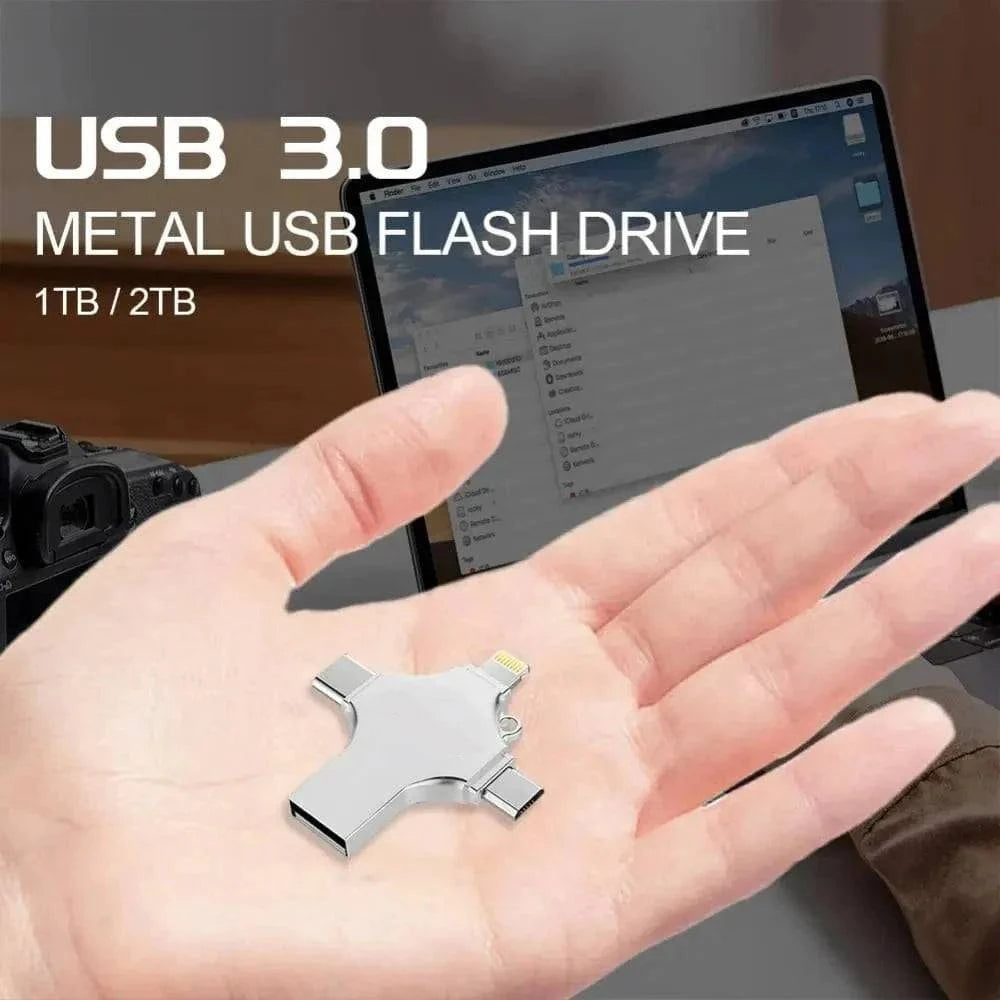 Universal Transfer Pro 4-in-1 Ultra Storage Flash Drive - Smart Shop (Online Store for wise shoppers) 