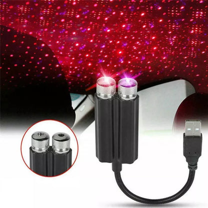 SearchFindOrder 2 colors USB LED Car Roof Star Light Interior