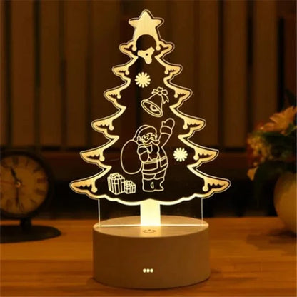 SearchFindOrder USB Warm White / changyi 3D Acrylic LED Lamp with Romantic Love Design for Home