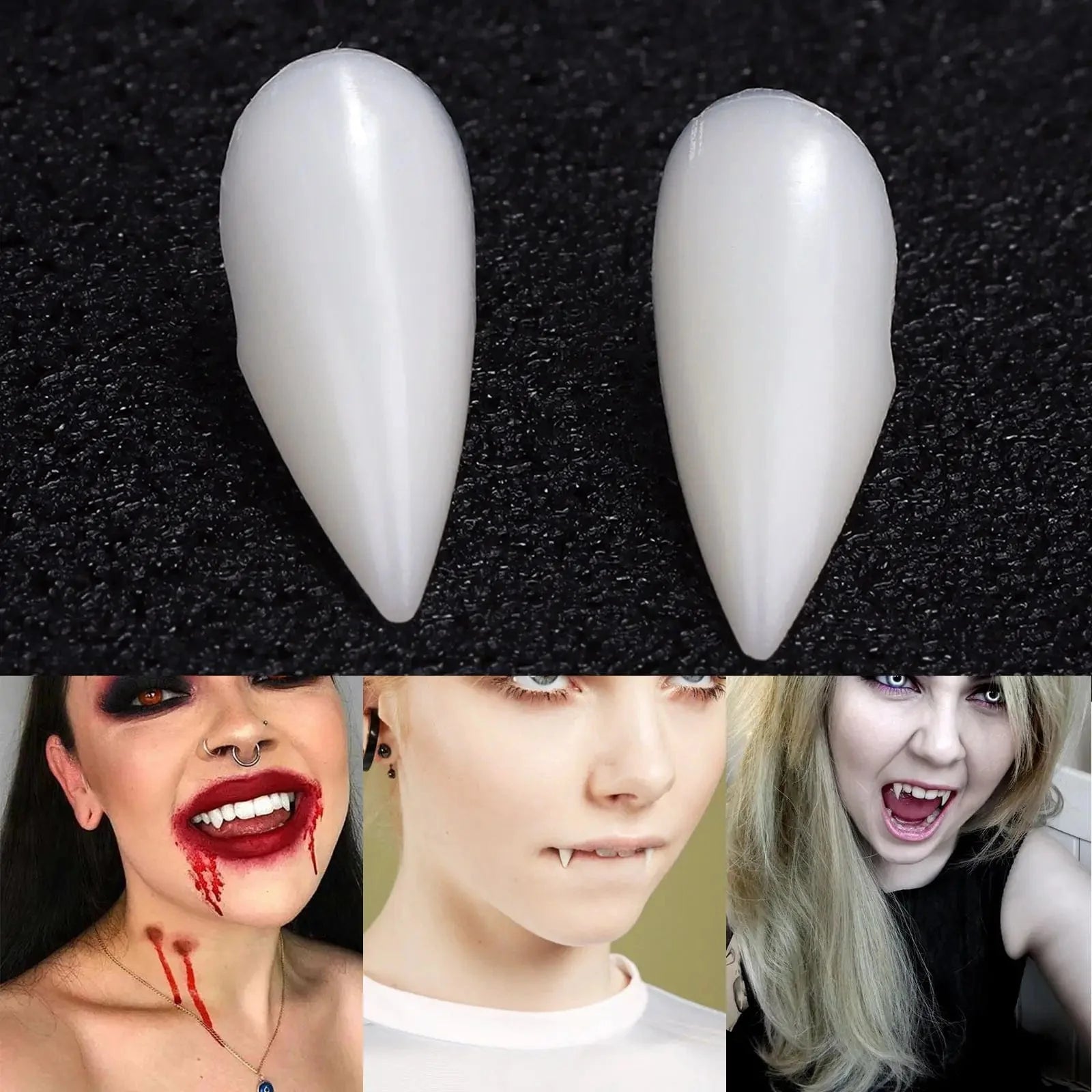 SearchFindOrder 1.5CM Vampire Teeth Fangs