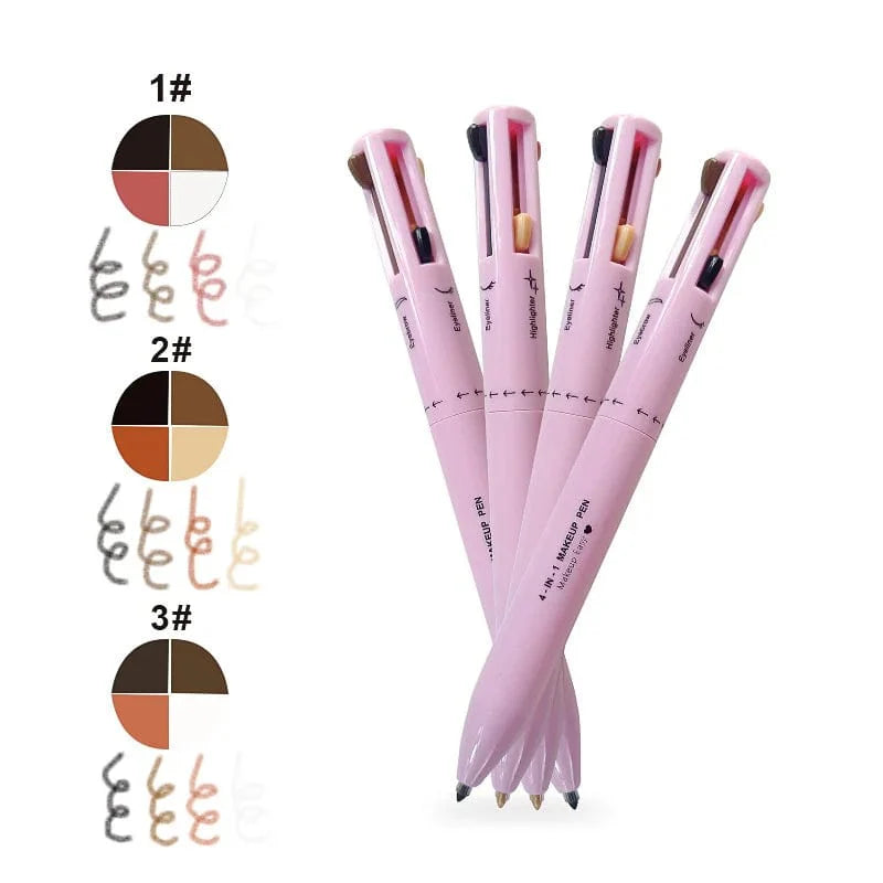 SearchFindOrder 4 in 1 Blue Pen-01 Versa Glam 4-in-1 Precision Beauty Pen Waterproof Brow Sculptor, Longwear Eyeliner, and Lipliner for Effortless All-Day Glam