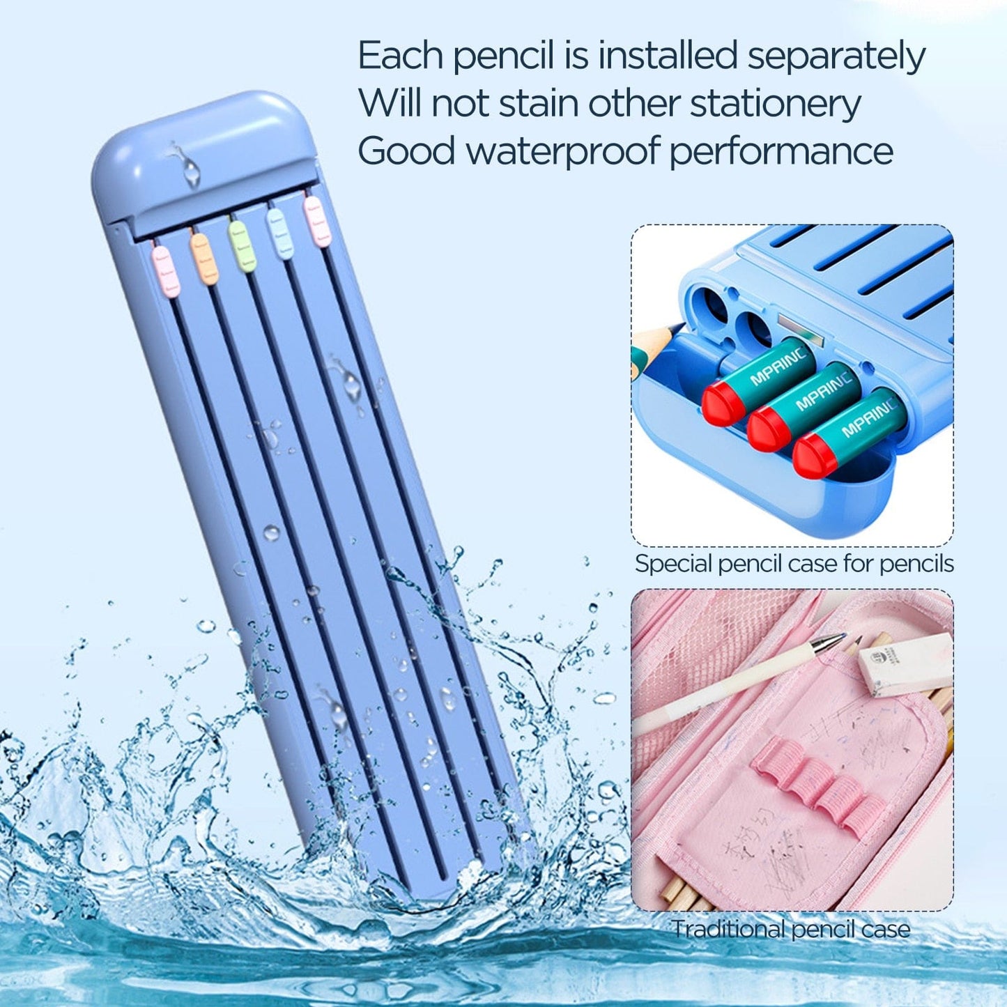 Multipurpose All-in-One Pencil Case