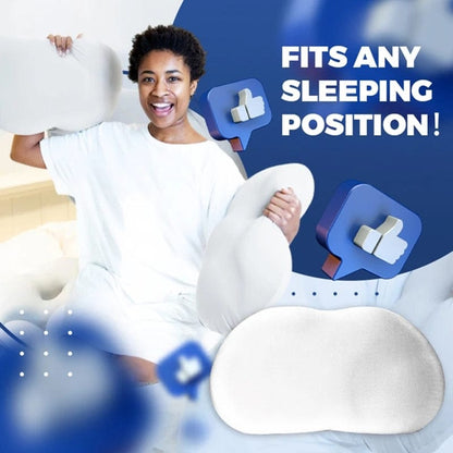 Versatile Foam Particle Egg-Shaped Anti-Contour Sleep and Nursing Cloud Pillow