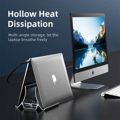 Vertical Non-slip Heat Dissipating Holder for Laptops, Tablets and Phones - Smart Shop (Online Store for wise shoppers) 